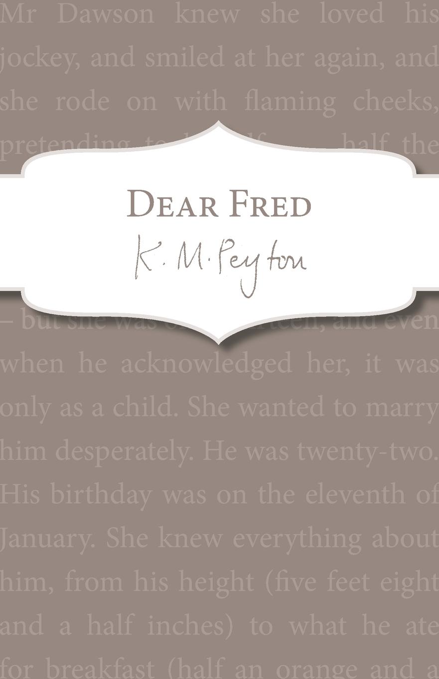 Vorderes Coverbild Dear Fred