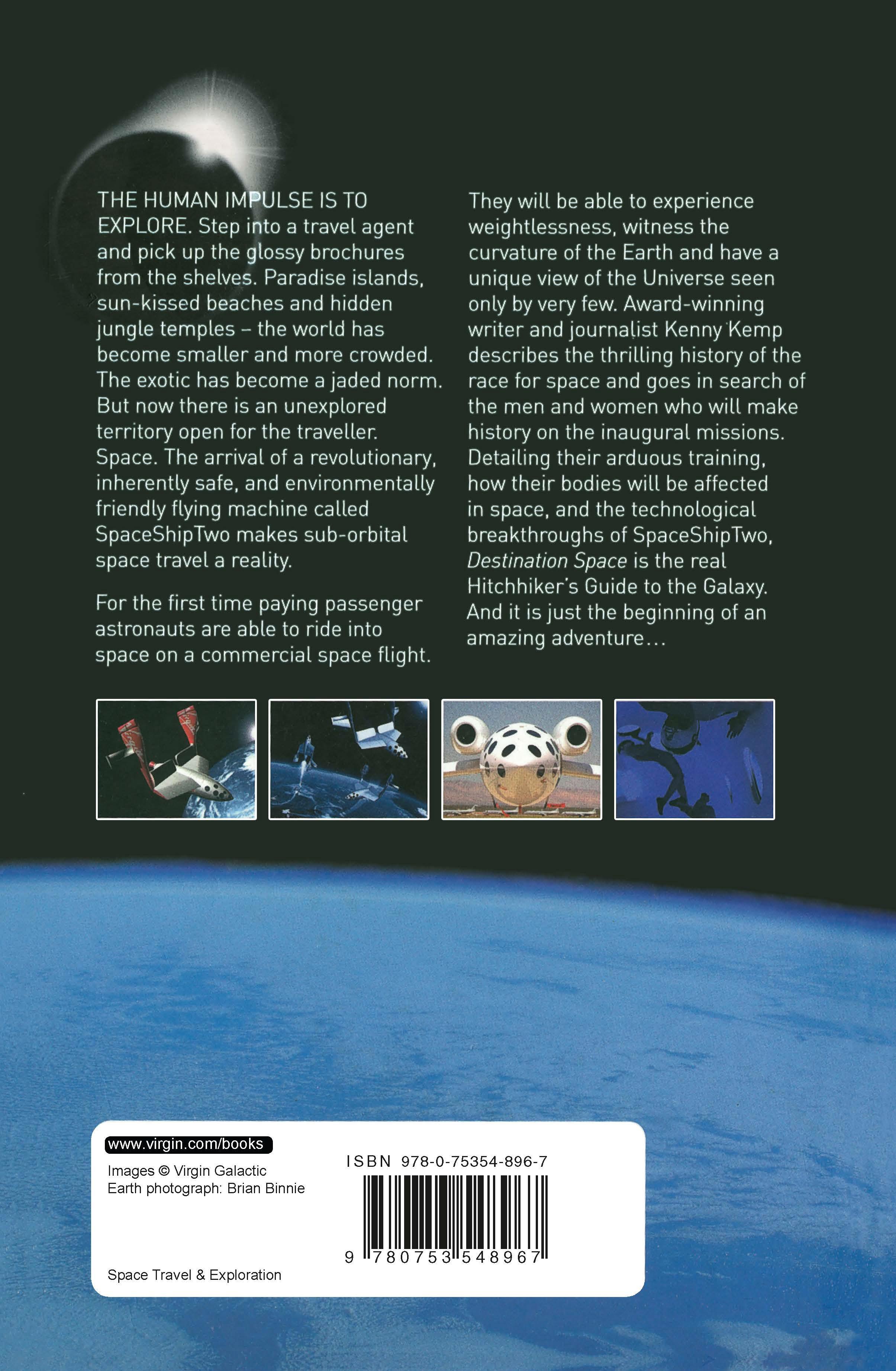 Rückseitencover Destination Space