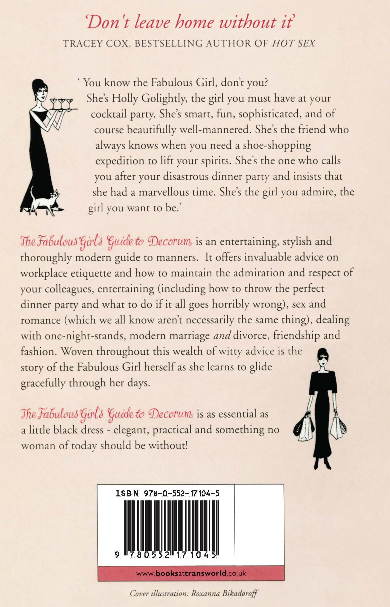 Rückseitencover The Fabulous Girls Guide To Decorum