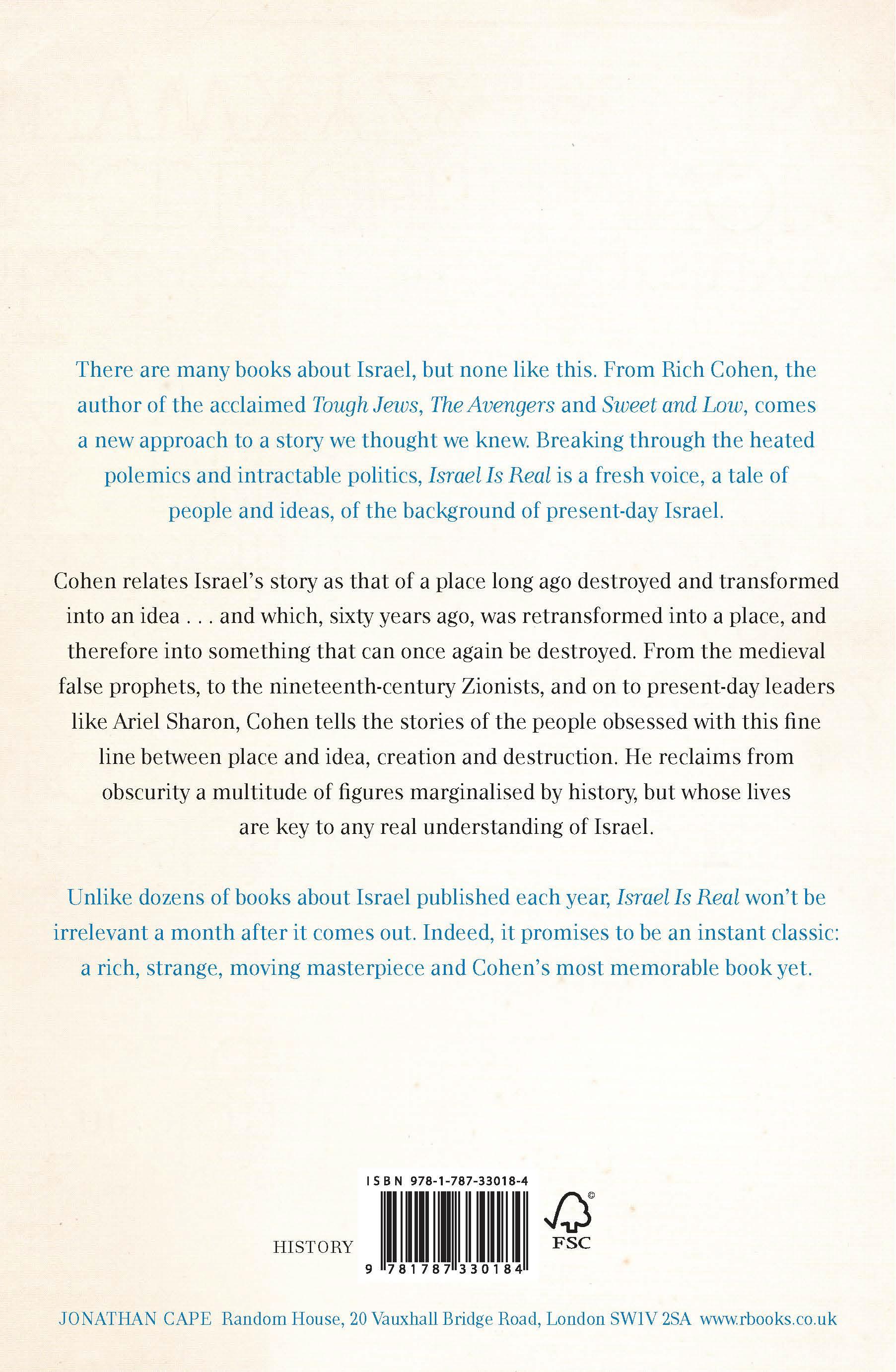 Rückseitencover Israel is Real