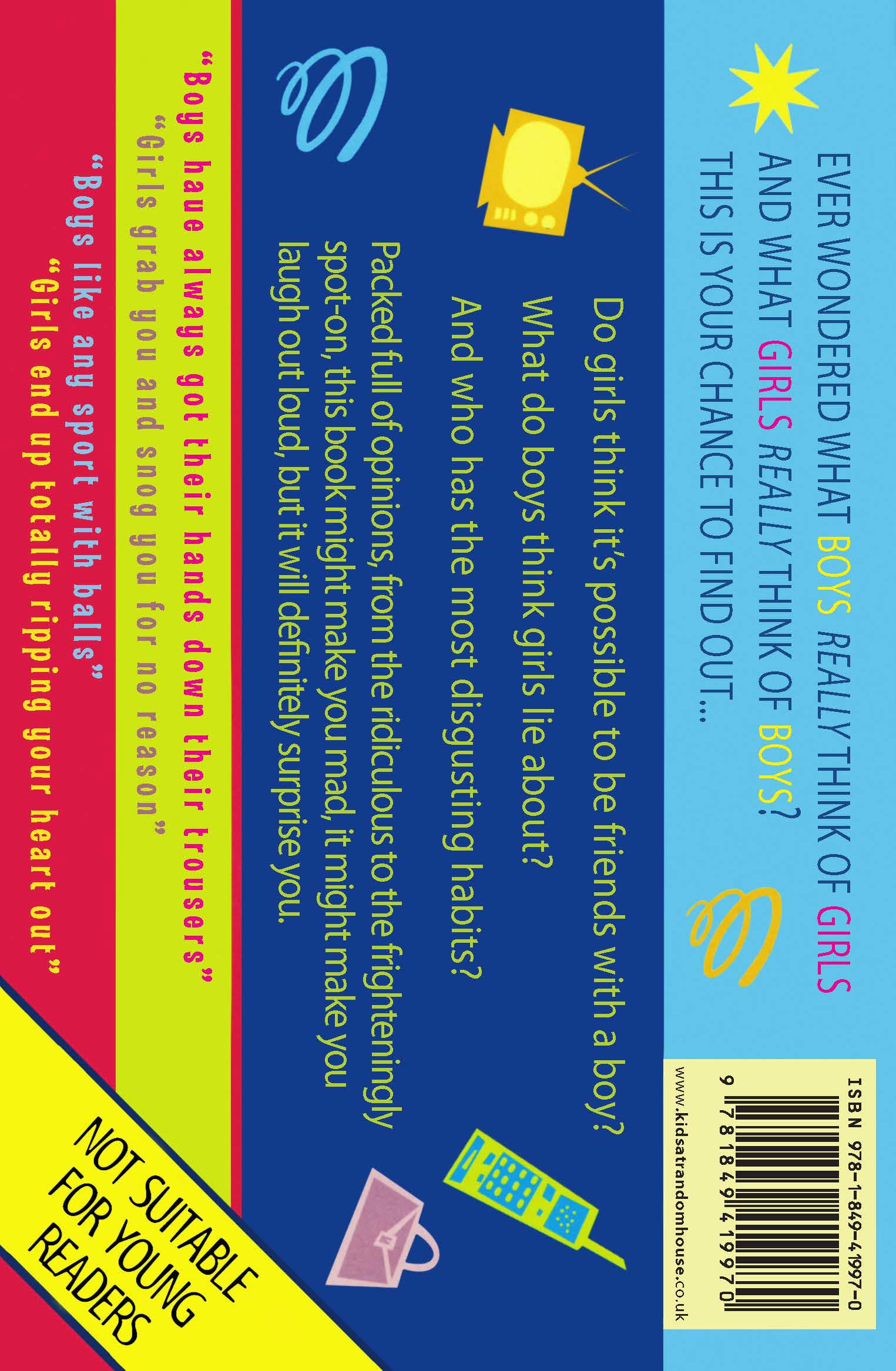 Rückseitencover Its A Boy Girl Thing