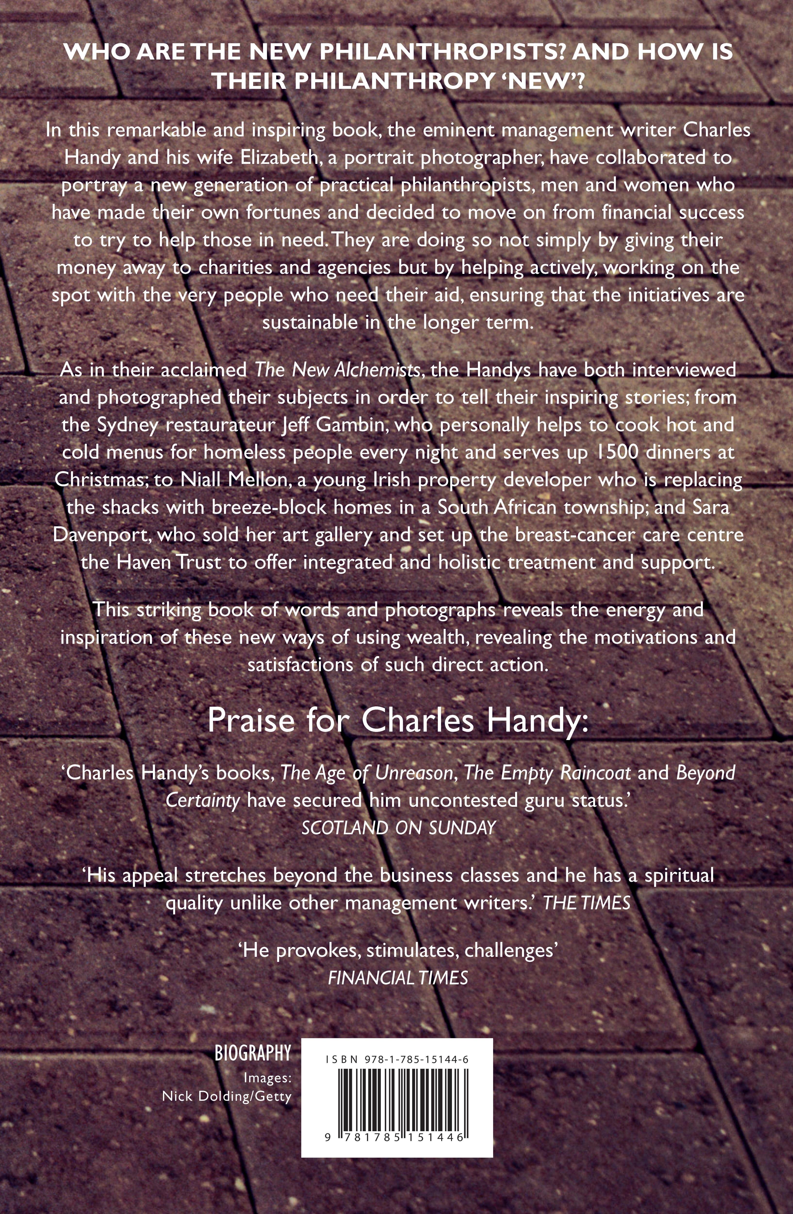 Rückseitencover The New Philanthropists