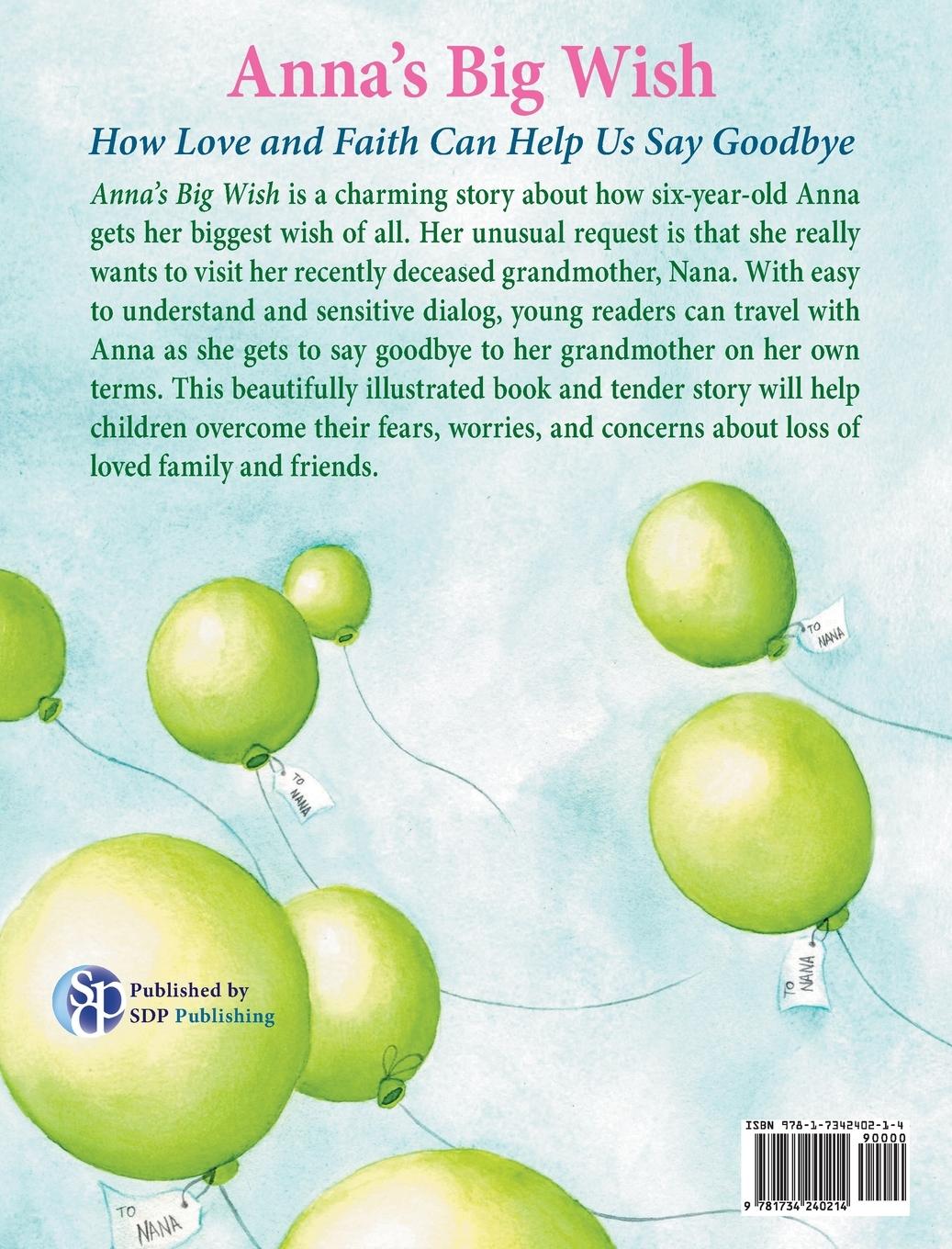 Rückseitencover Anna's Big Wish