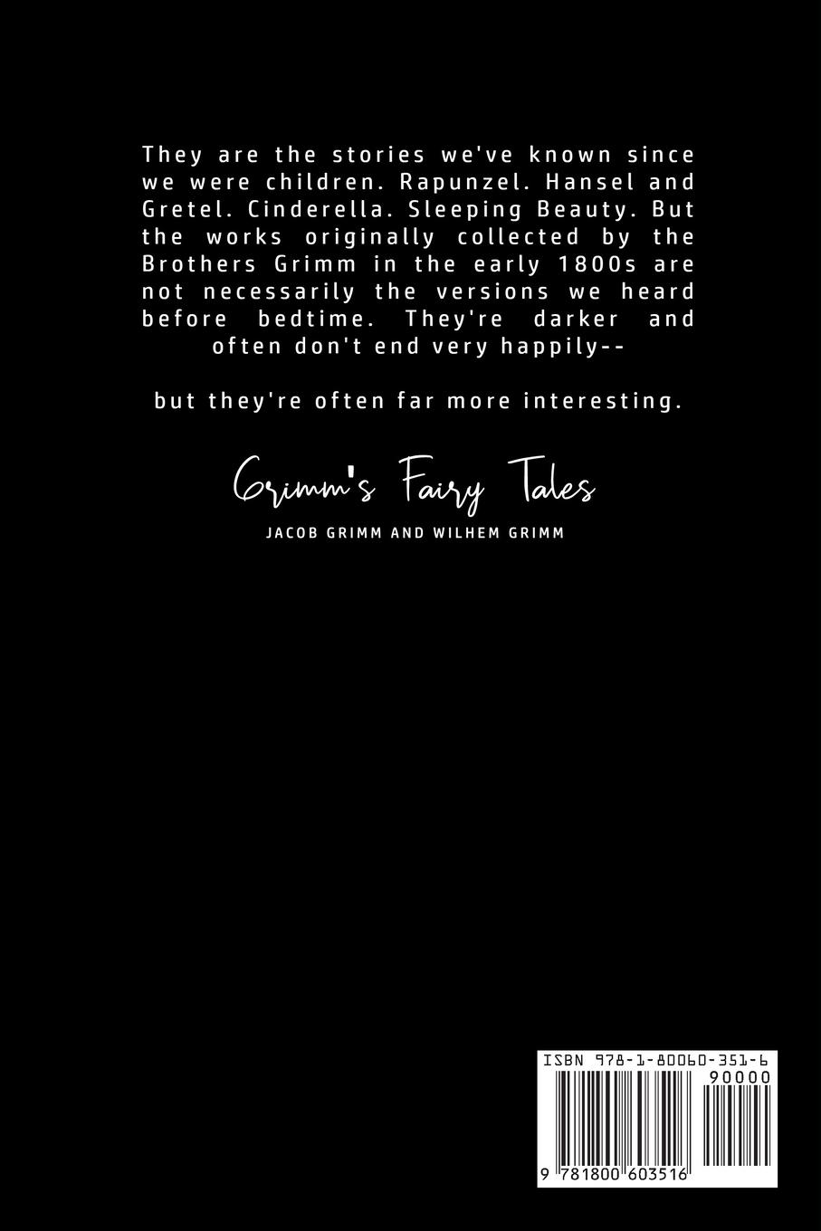 Rückseitencover Grimm's Fairy Tales