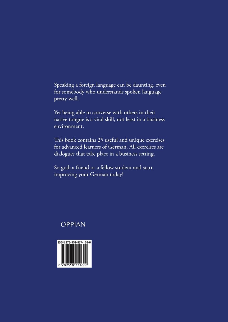 Rückseitencover Speak Business German