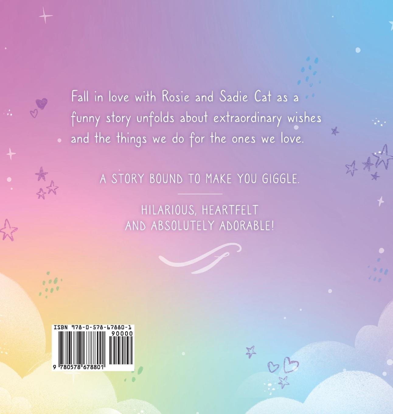 Rückseitencover I Want a Unicorn for my Birthday