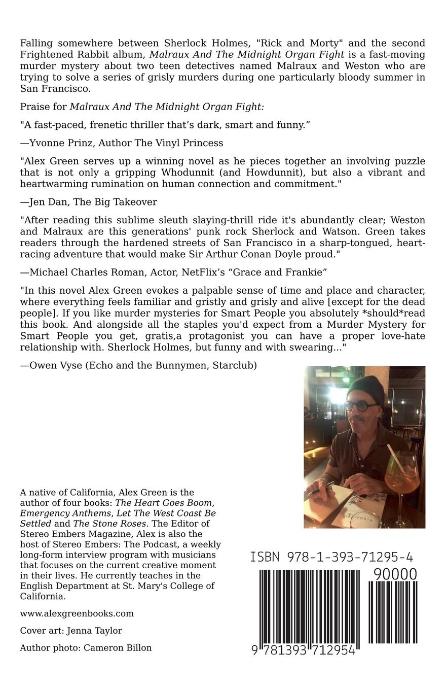 Rückseitencover Malraux And The Midnight Organ Fight