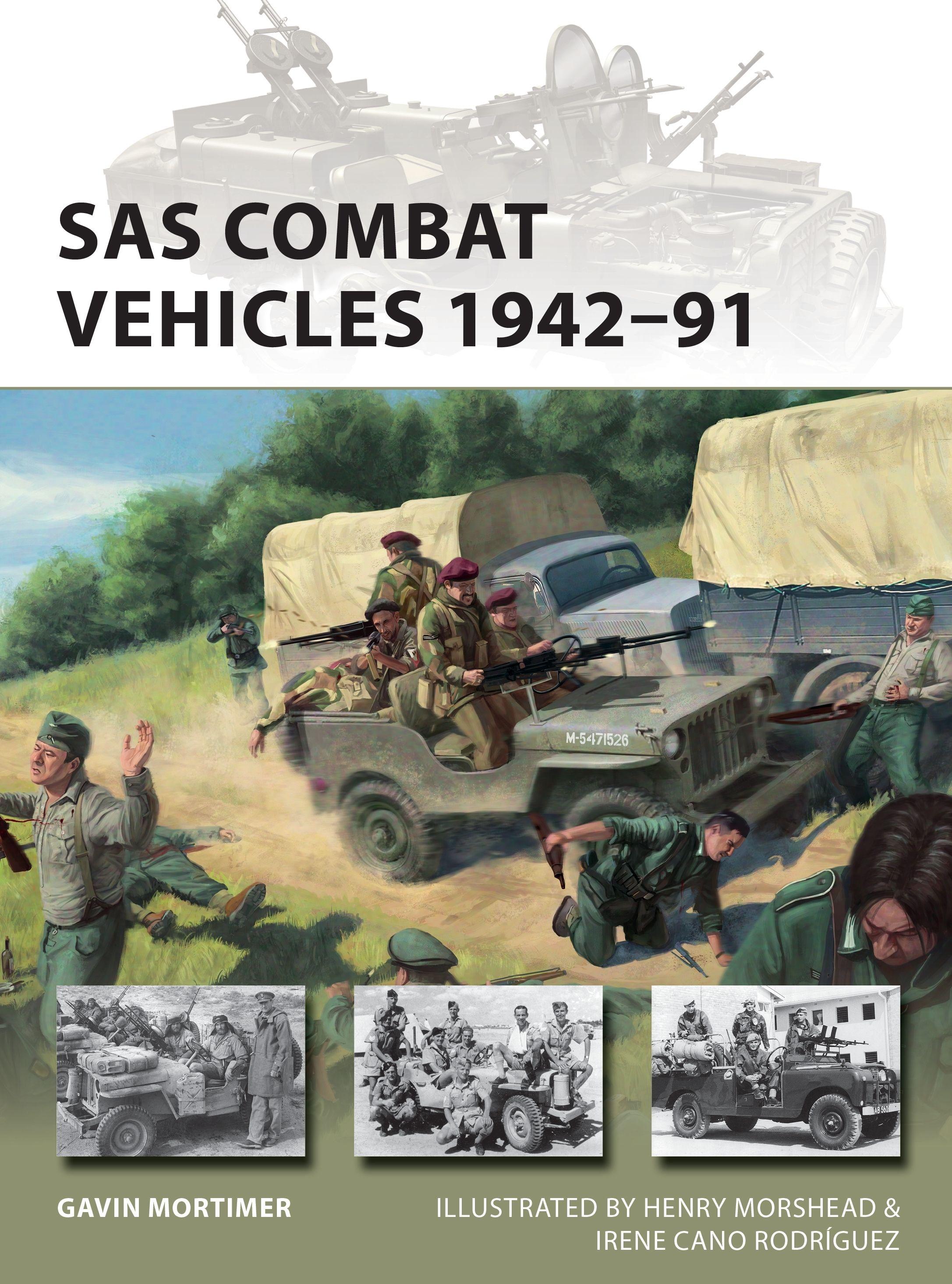 Vorderes Coverbild SAS Combat Vehicles 1942-91