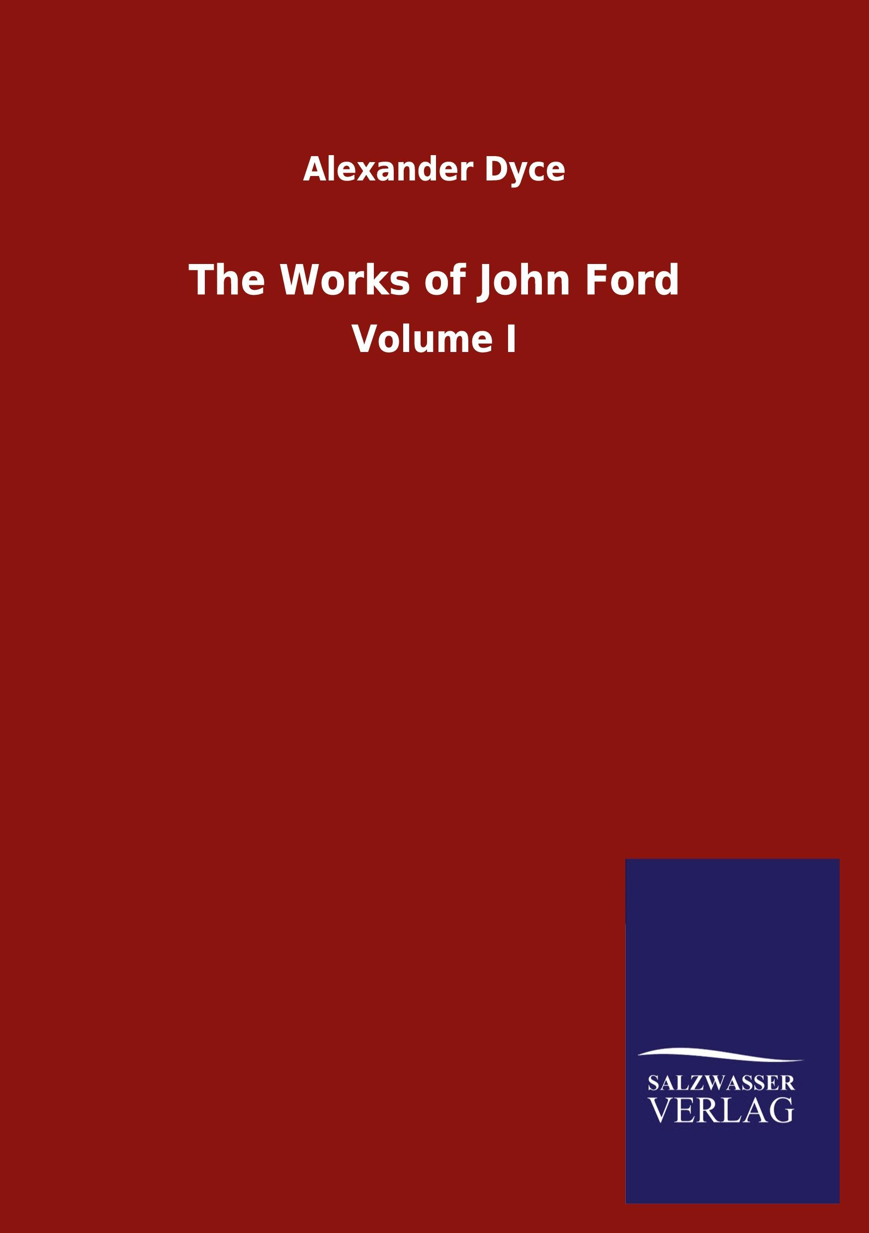 Vorderes Coverbild The Works of John Ford