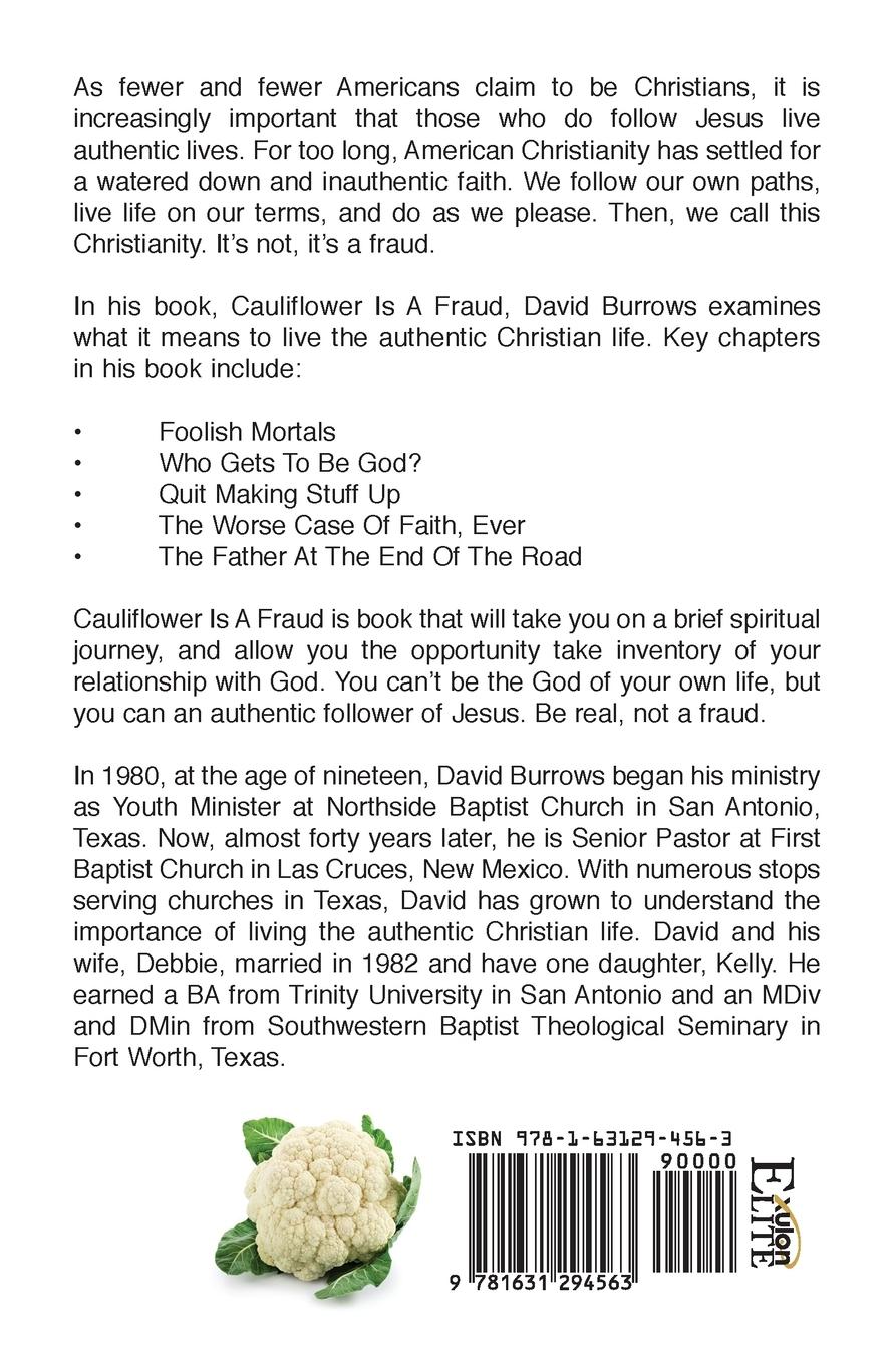 Rückseitencover Cauliflower Is A Fraud