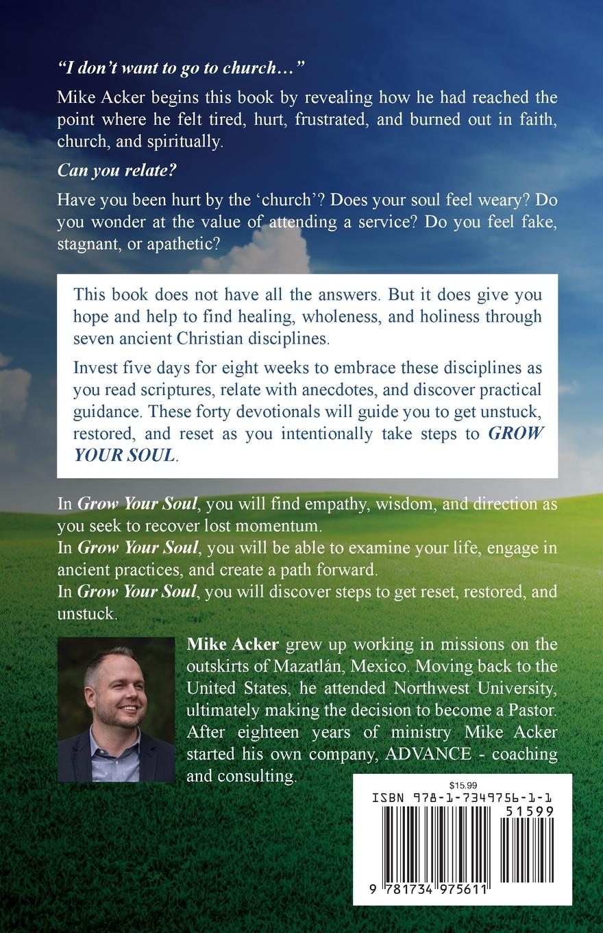 Rückseitencover Grow Your Soul