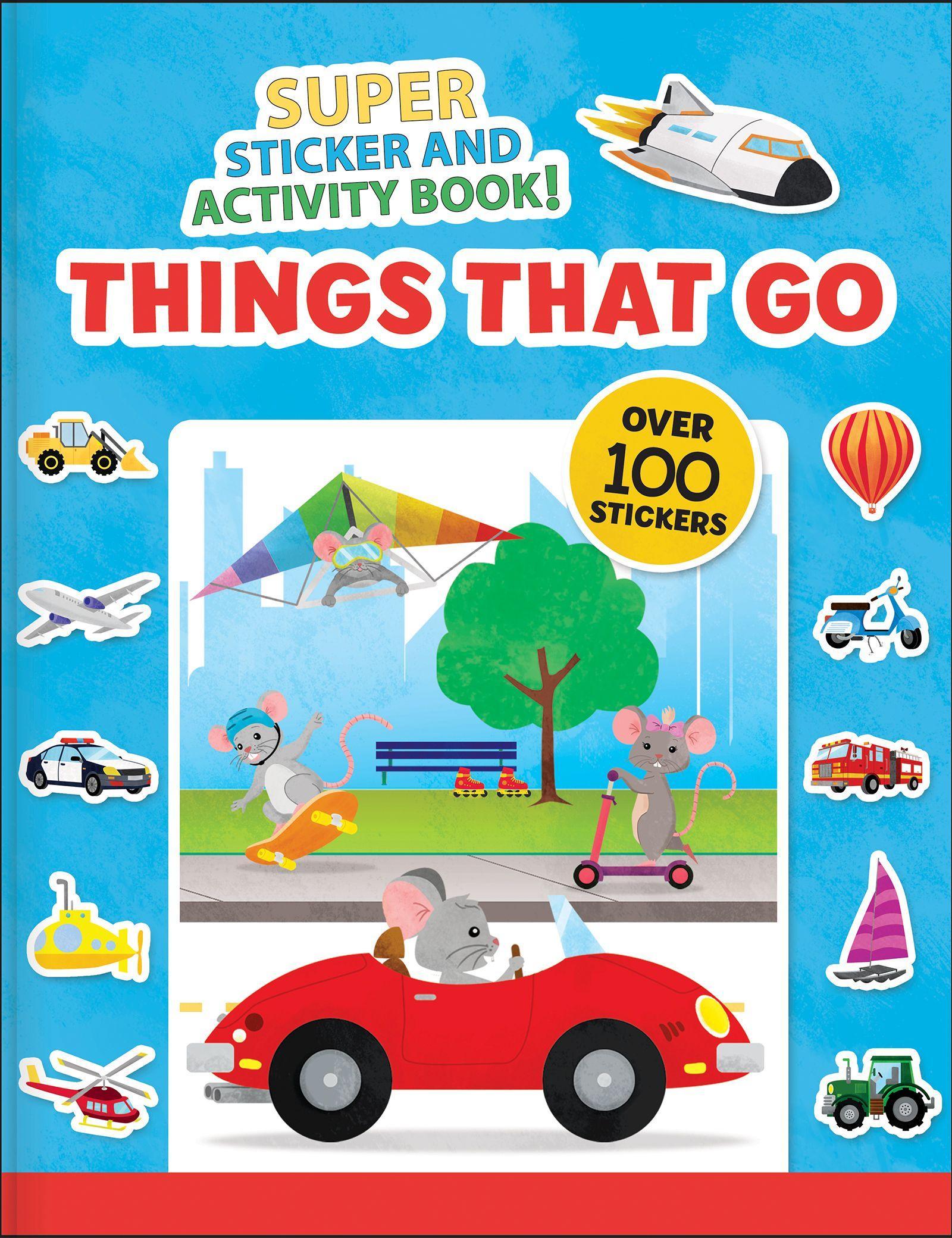 Vorderes Coverbild My Sticker and Activity Book: Things That Go