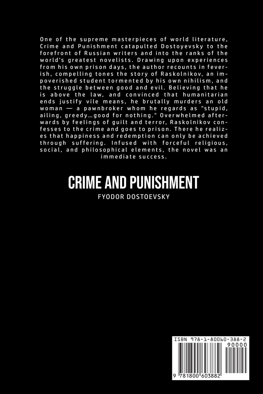 Rückseitencover Crime and Punishment