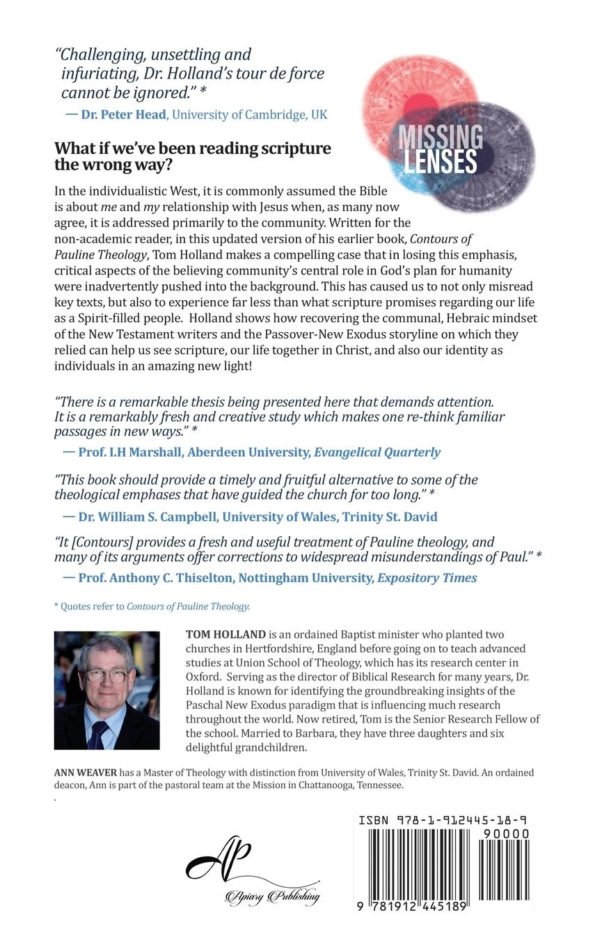 Rückseitencover Missing Lenses