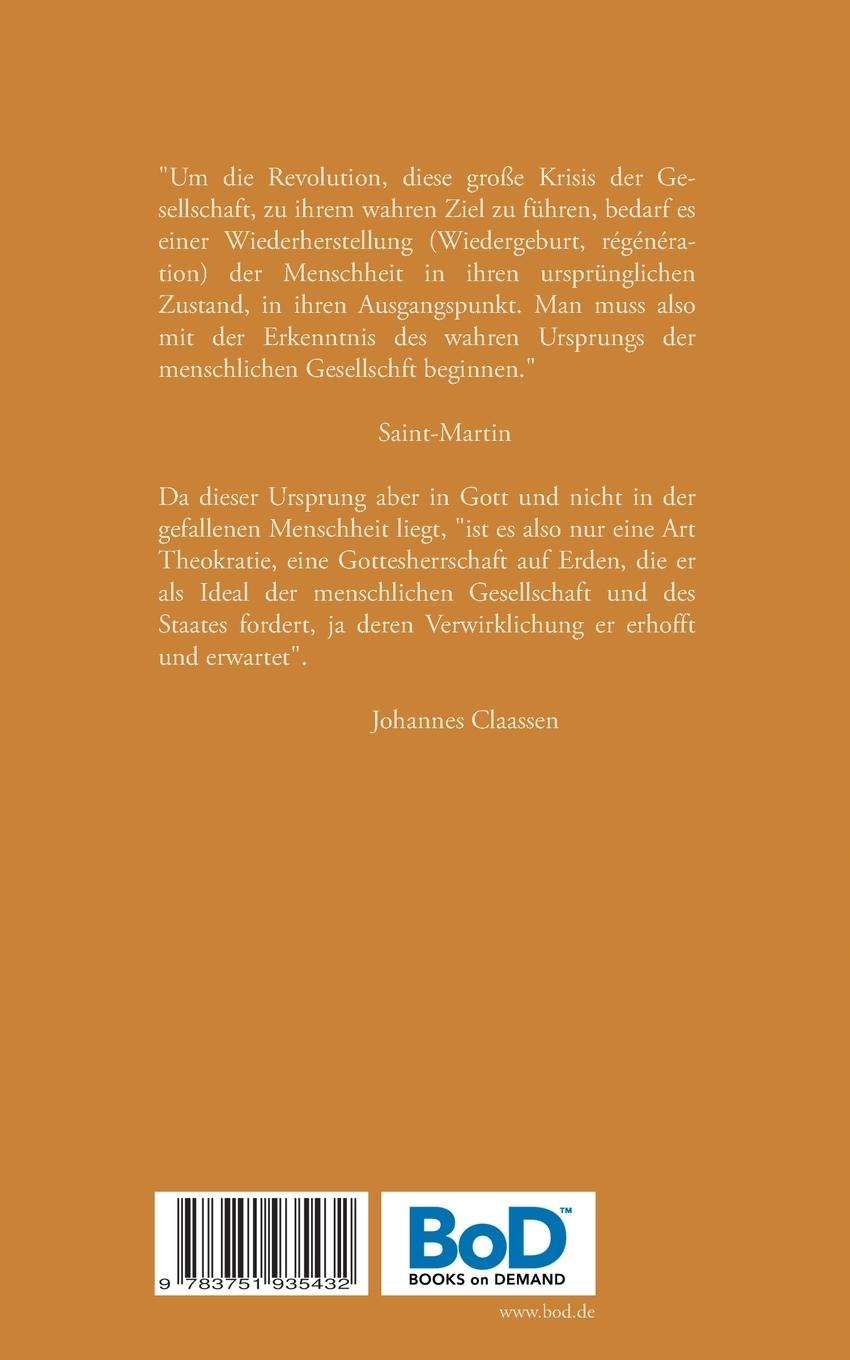 Rückseitencover Sendschreiben an einen Freund