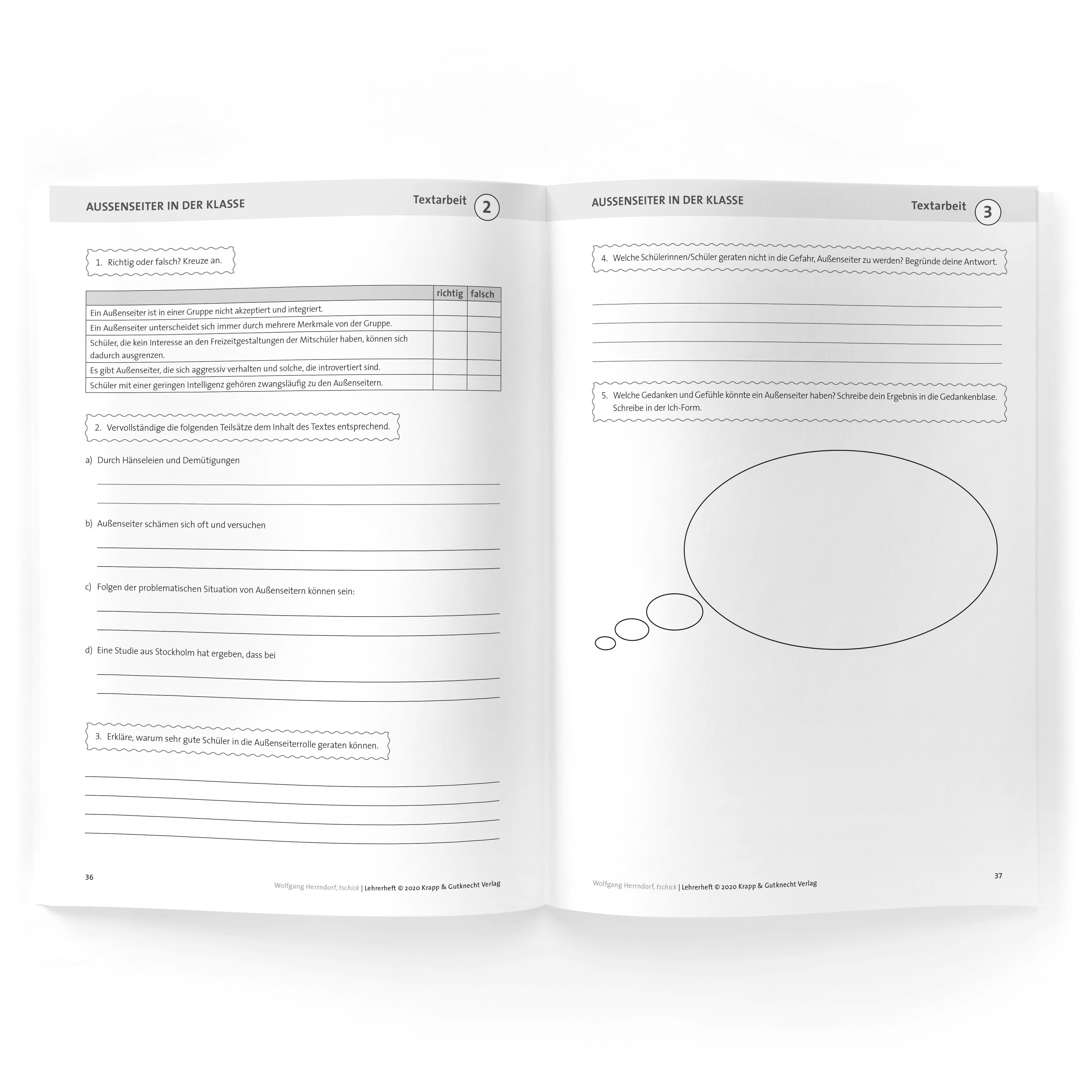 Beispielinhalt (Bild) tschick - Wolfgang Herrndorf