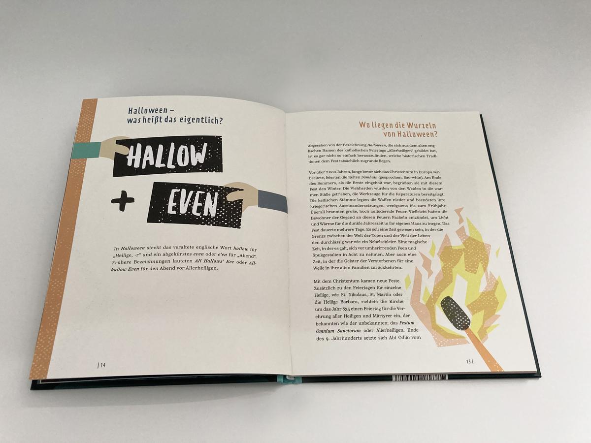 Beispielinhalt (Bild) Halloween. Von Geistern, Vampiren und anderen Spukgestalten