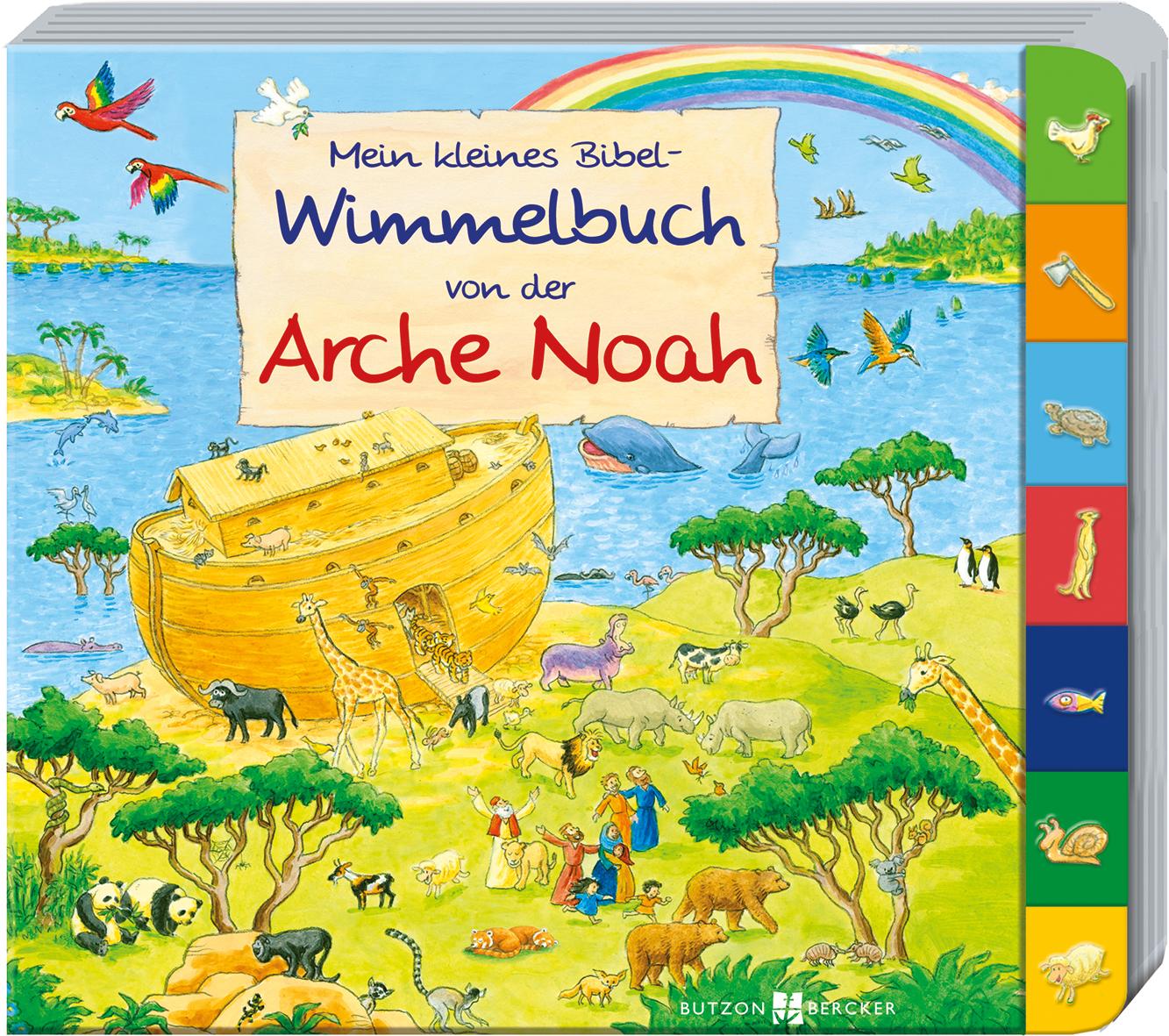Vorderes Coverbild Mein kleines Bibel-Wimmelbuch von der Arche Noah