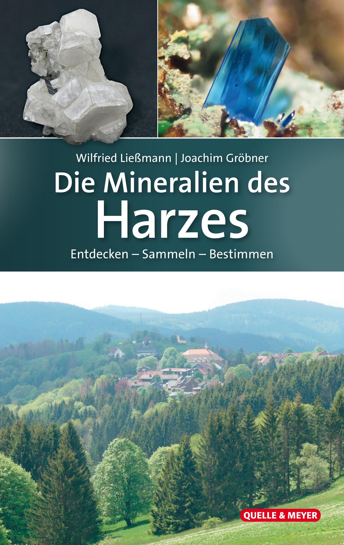 Vorderes Coverbild Die Mineralien des Harzes