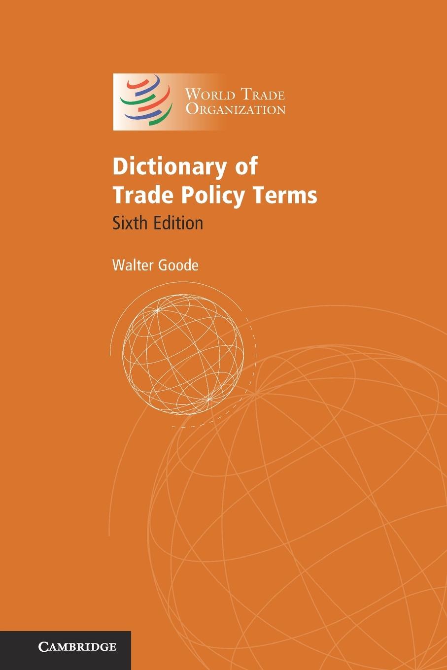 Vorderes Coverbild Dictionary of Trade Policy Terms