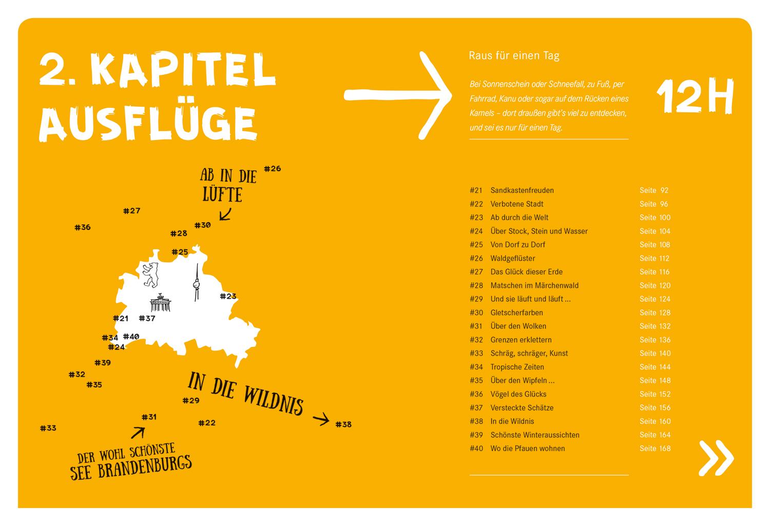 Beispielinhalt (Bild) 52 kleine & große Eskapaden in und um Berlin