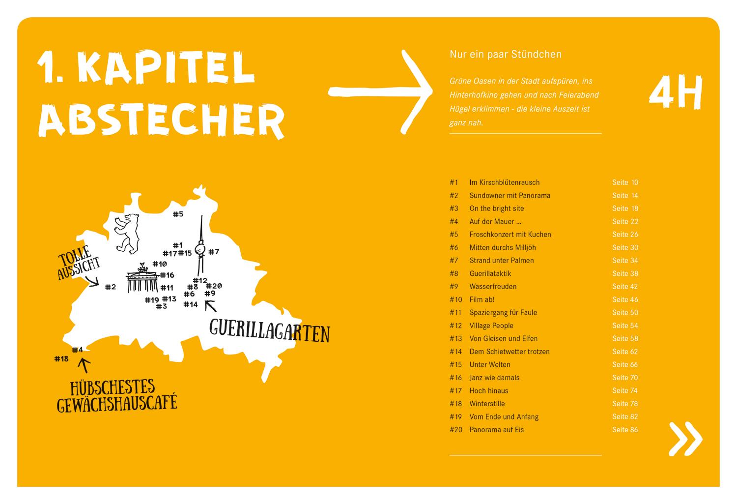 Beispielinhalt (Bild) 52 kleine & große Eskapaden in und um Berlin