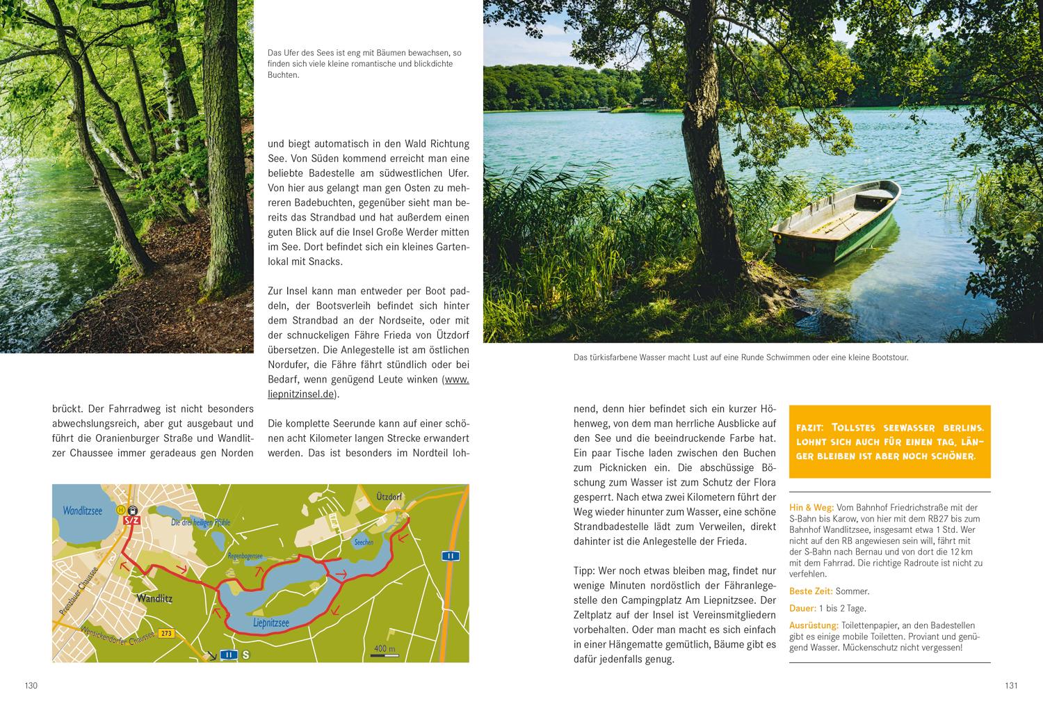 Beispielinhalt (Bild) 52 kleine & große Eskapaden in und um Berlin