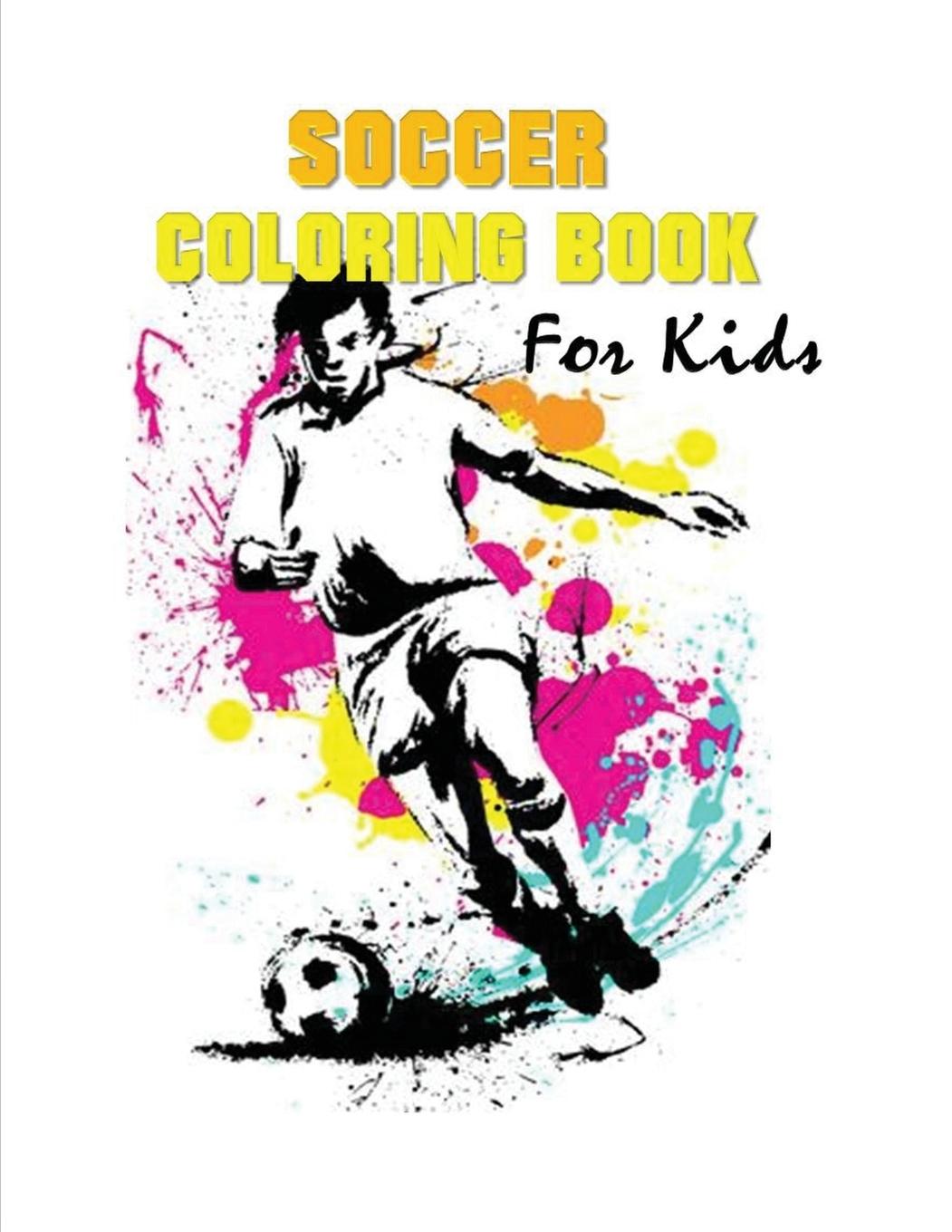 Vorderes Coverbild Soccer Coloring Book for Kids