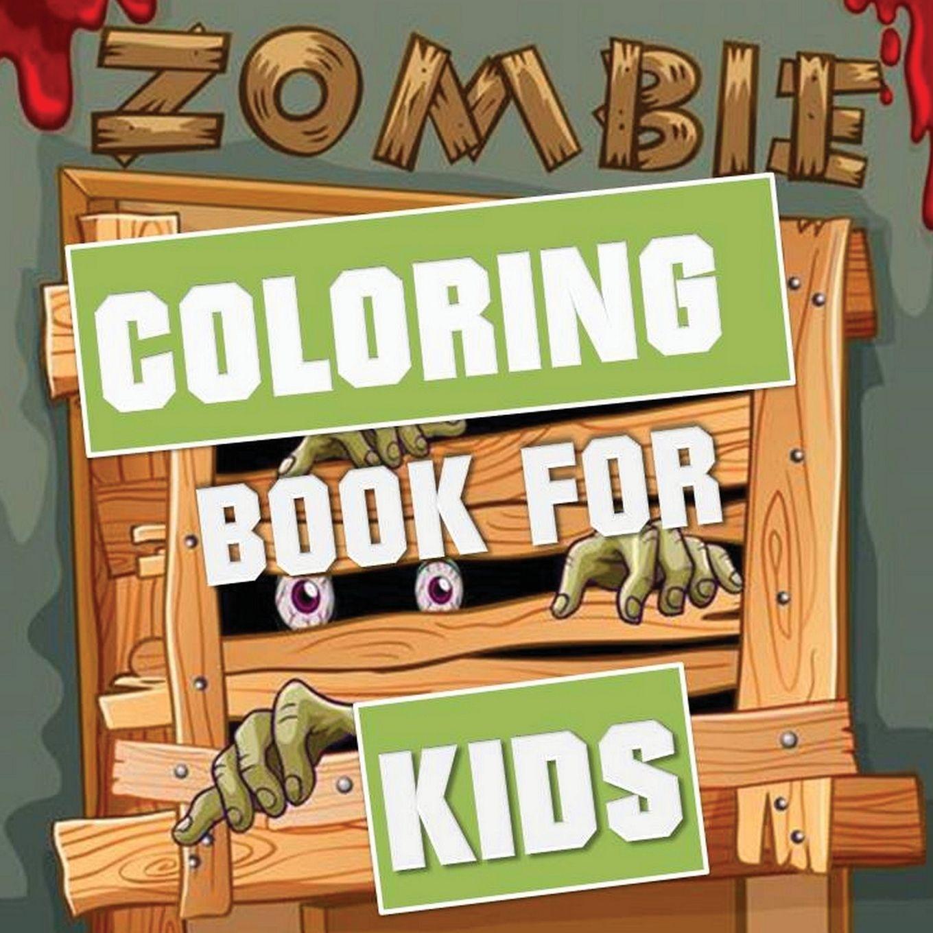 Vorderes Coverbild Zombie Coloring Book for Kids