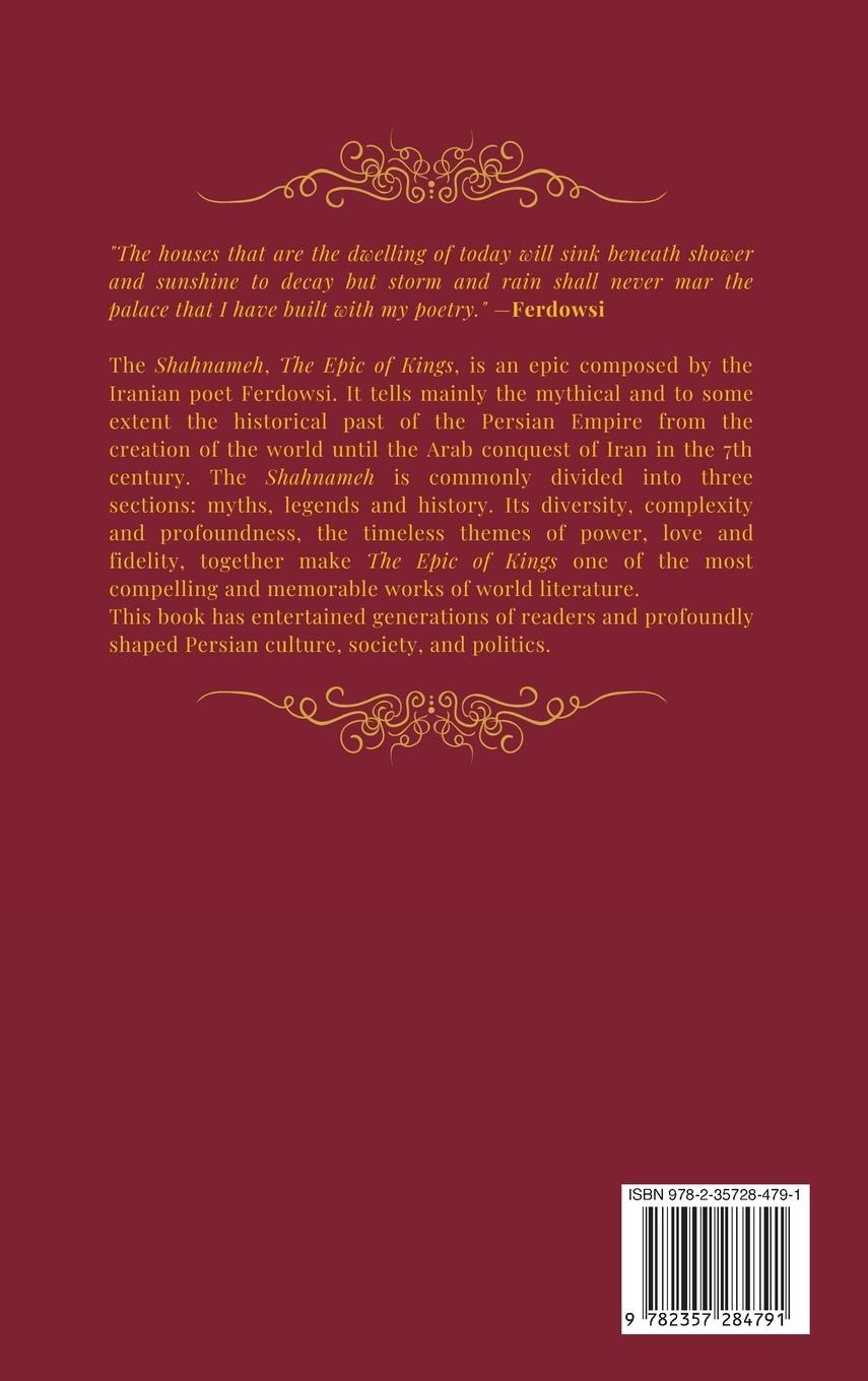 Rückseitencover The Epic of Kings