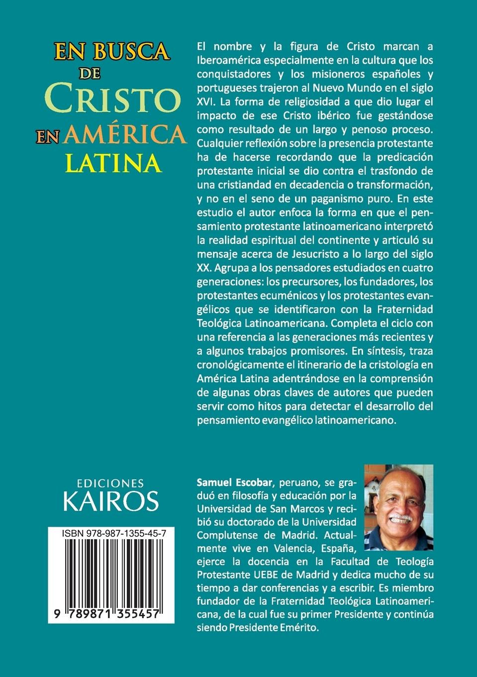 Rückseitencover En busca de Cristo en América Latina