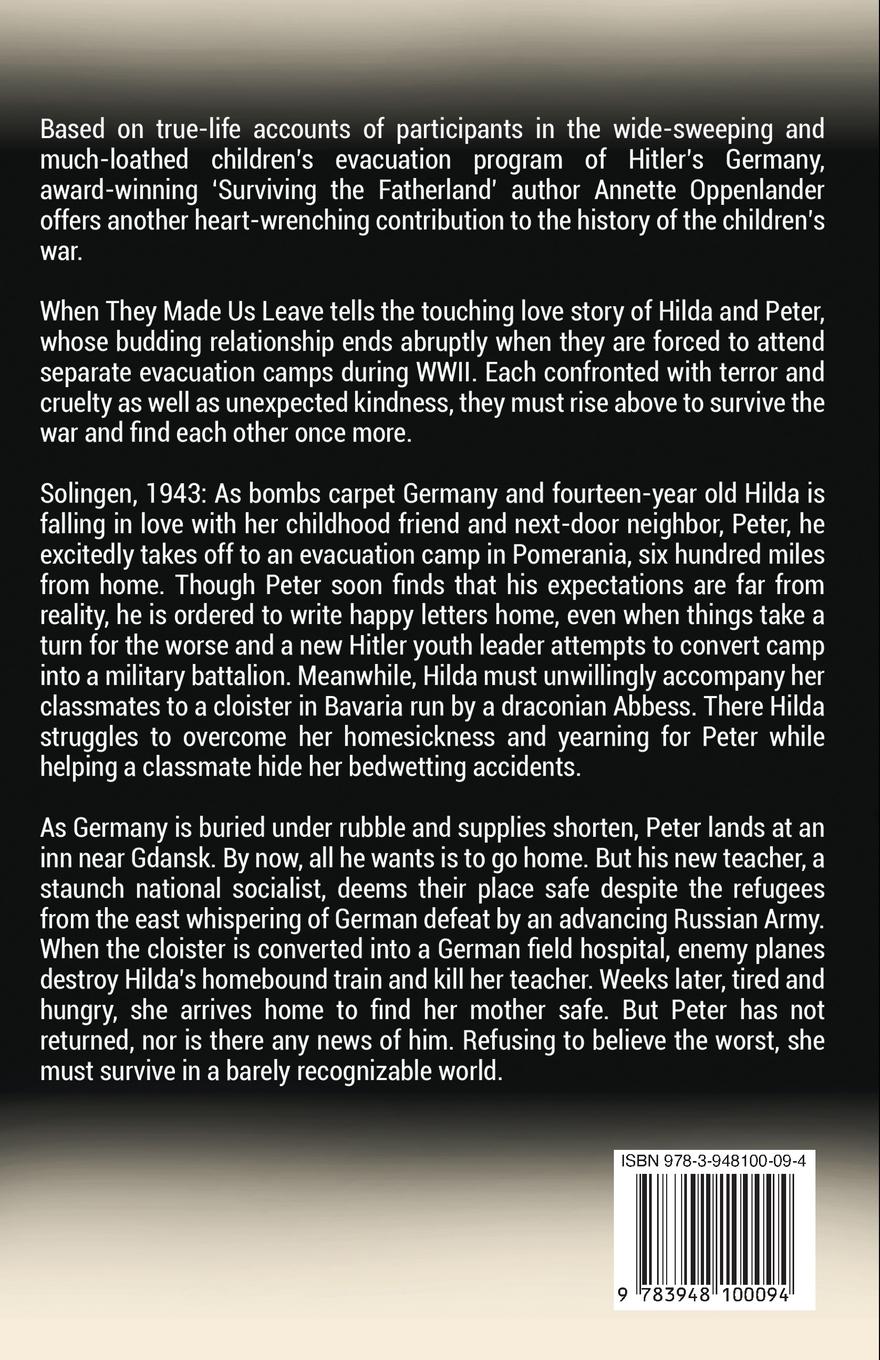 Rückseitencover When They Made Us Leave