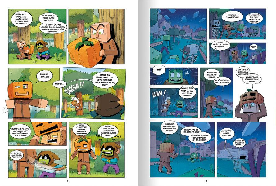 Beispielinhalt (Bild) Tagebuch eines Noobs Kriegers - Der Comic 2 - Chaos im Nether