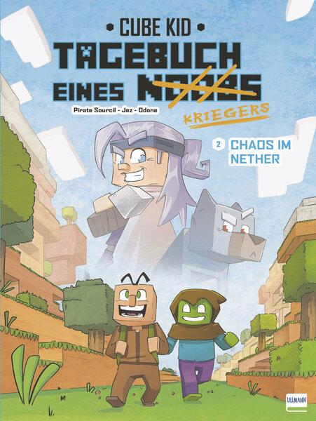 Vorderes Coverbild Tagebuch eines Noobs Kriegers - Der Comic 2 - Chaos im Nether