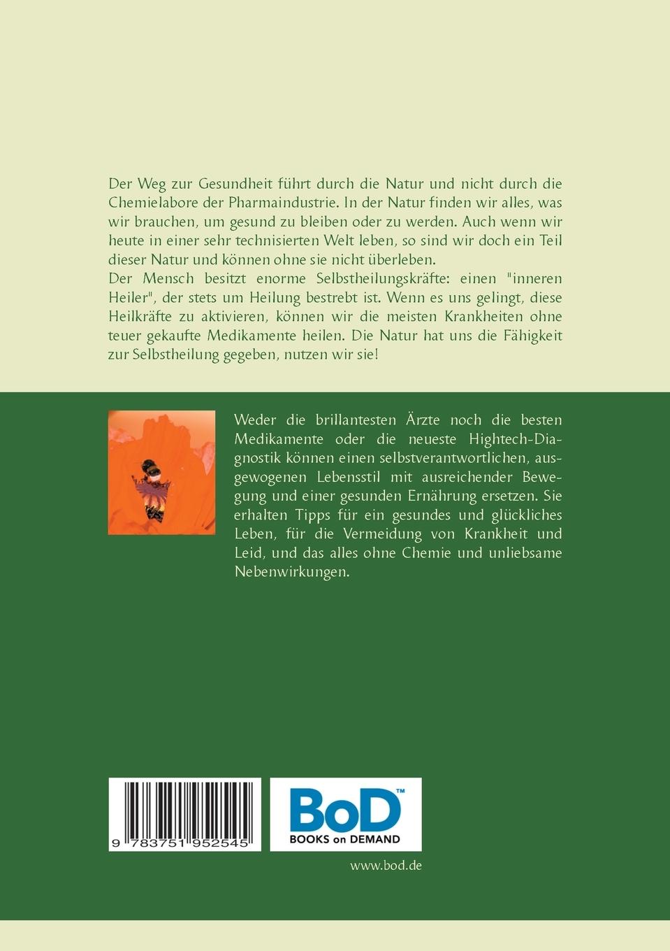 Rückseitencover Natürlich glücklich und gesund