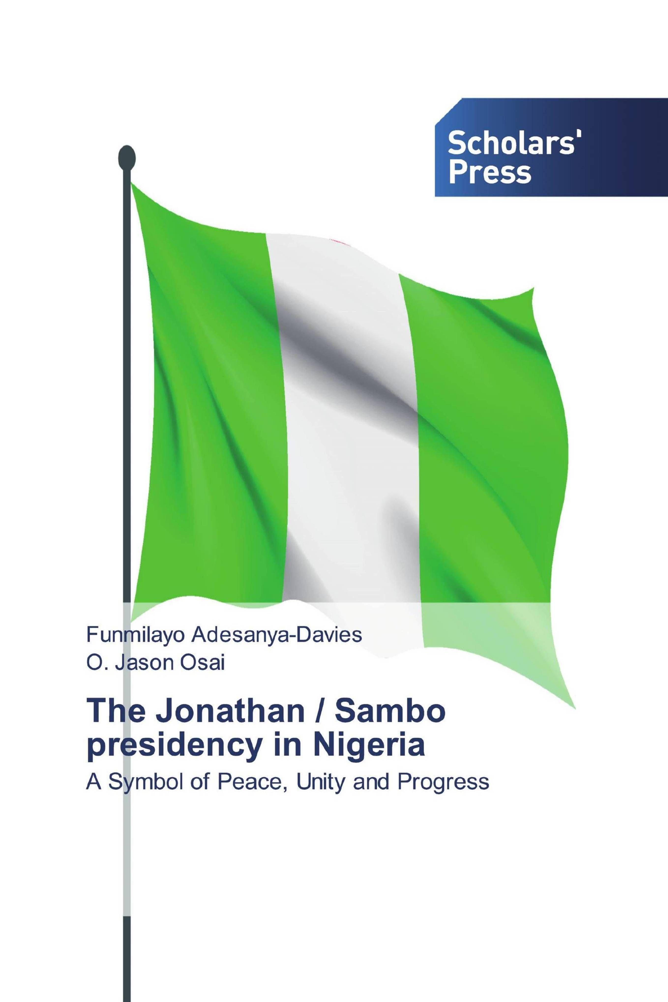 Vorderes Coverbild The Jonathan / Sambo presidency in Nigeria