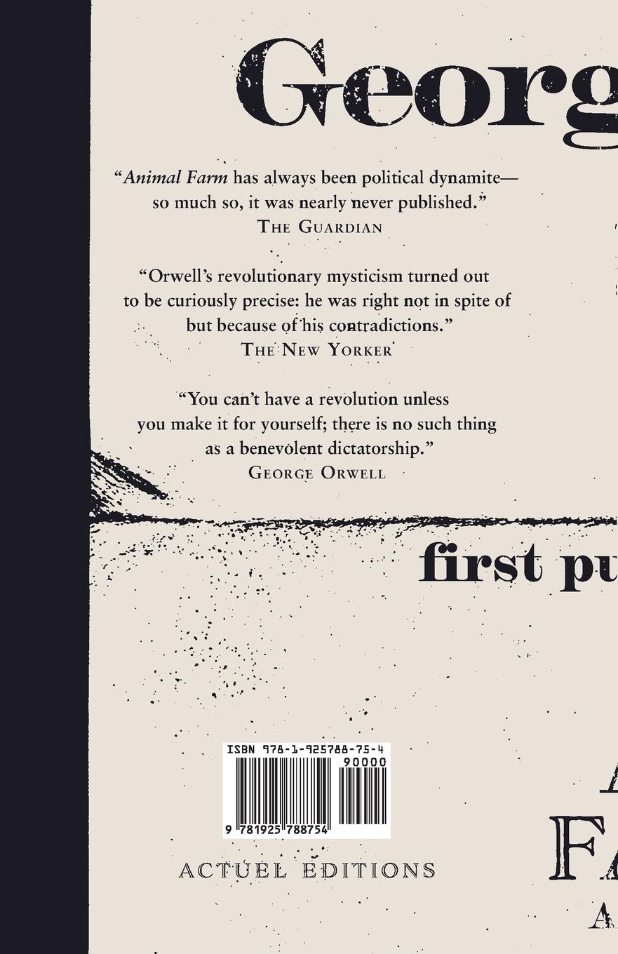 Rückseitencover Animal Farm