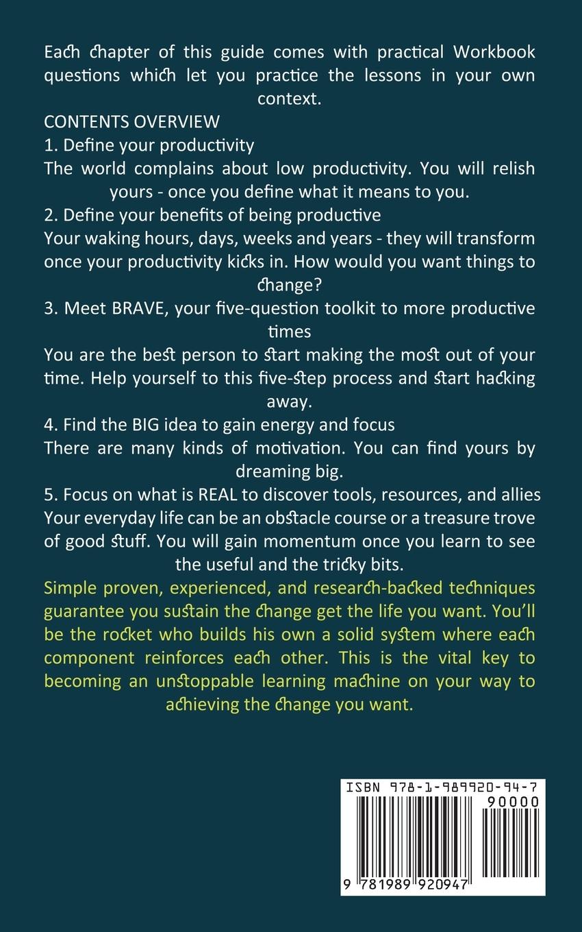 Rückseitencover Productivity