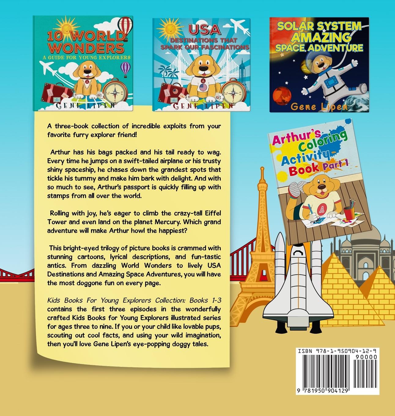 Rückseitencover Kids Books For Young Explorers