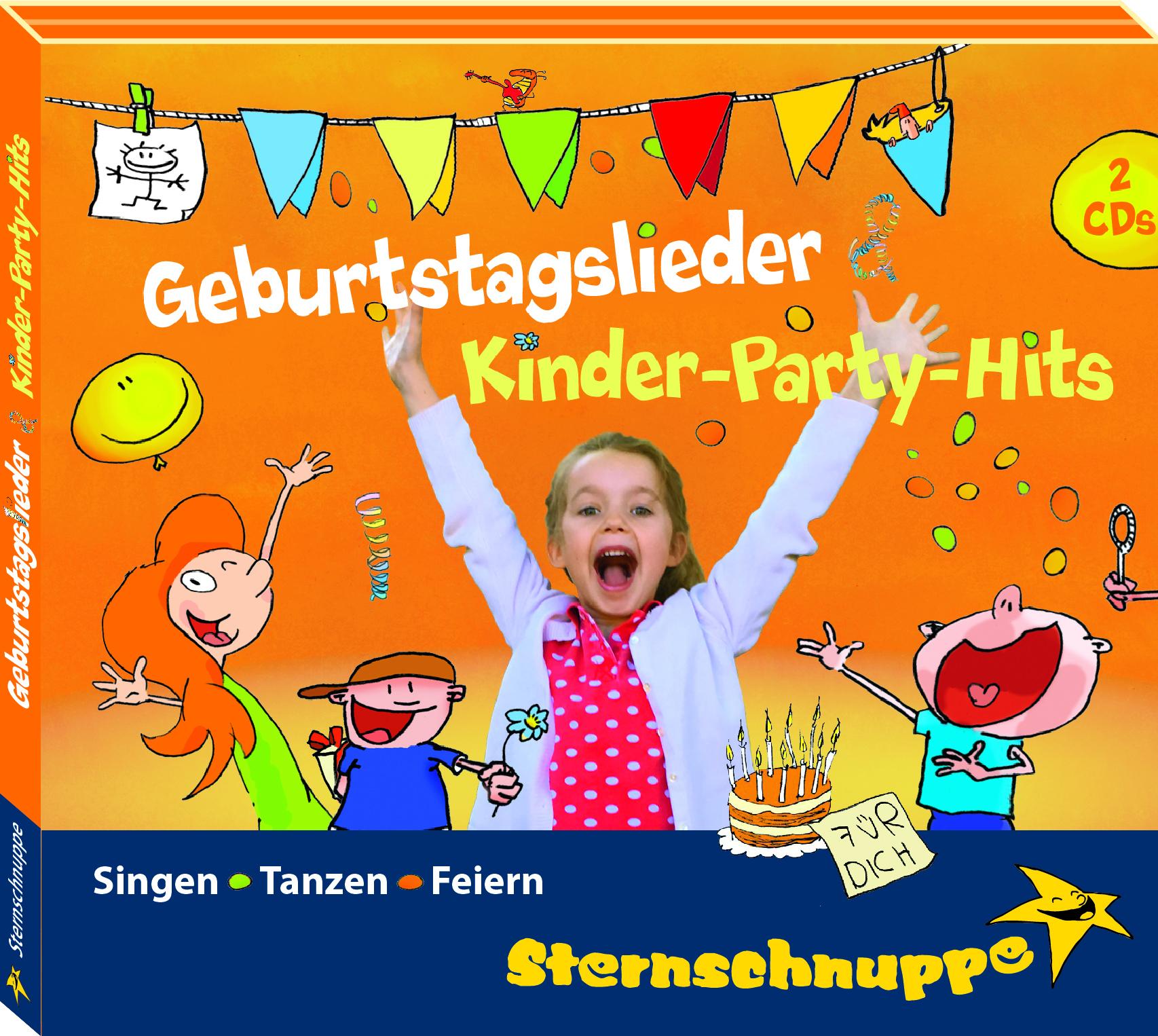 Vorderes Coverbild Geburtstagslieder & Kinder-Party-Hits