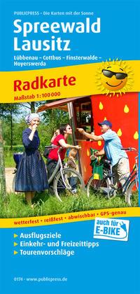 Vorderes Coverbild Spreewald - Lausitz 1:100 000