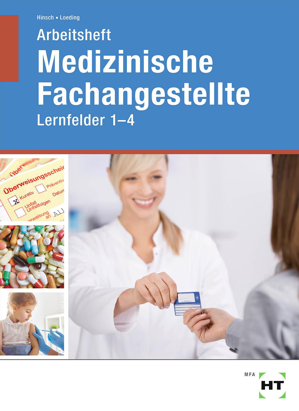 Vorderes Coverbild Arbeitsheft Medizinische Fachangestellte