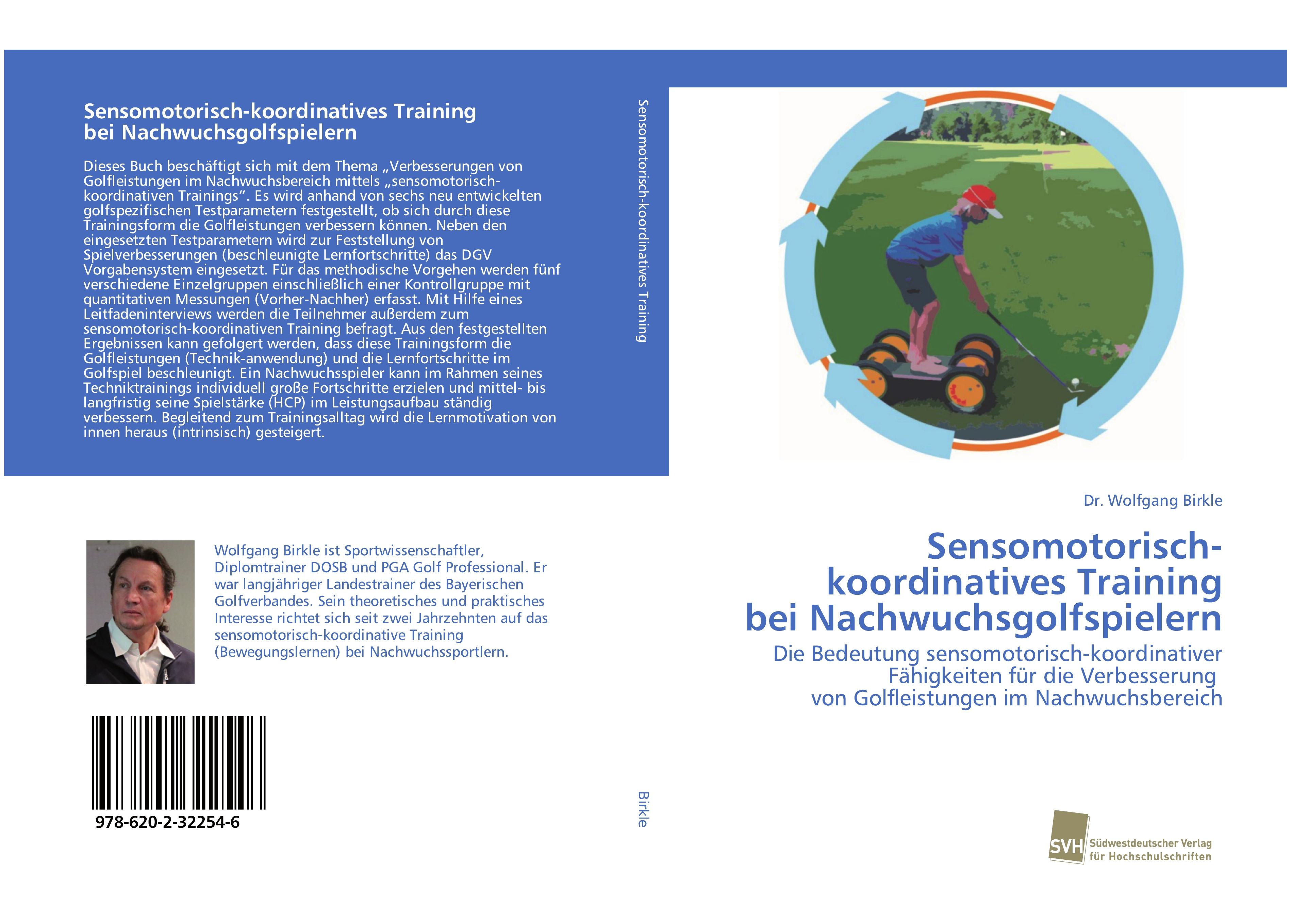 Vorderes Coverbild Sensomotorisch-koordinatives Training bei Nachwuchsgolfspielern