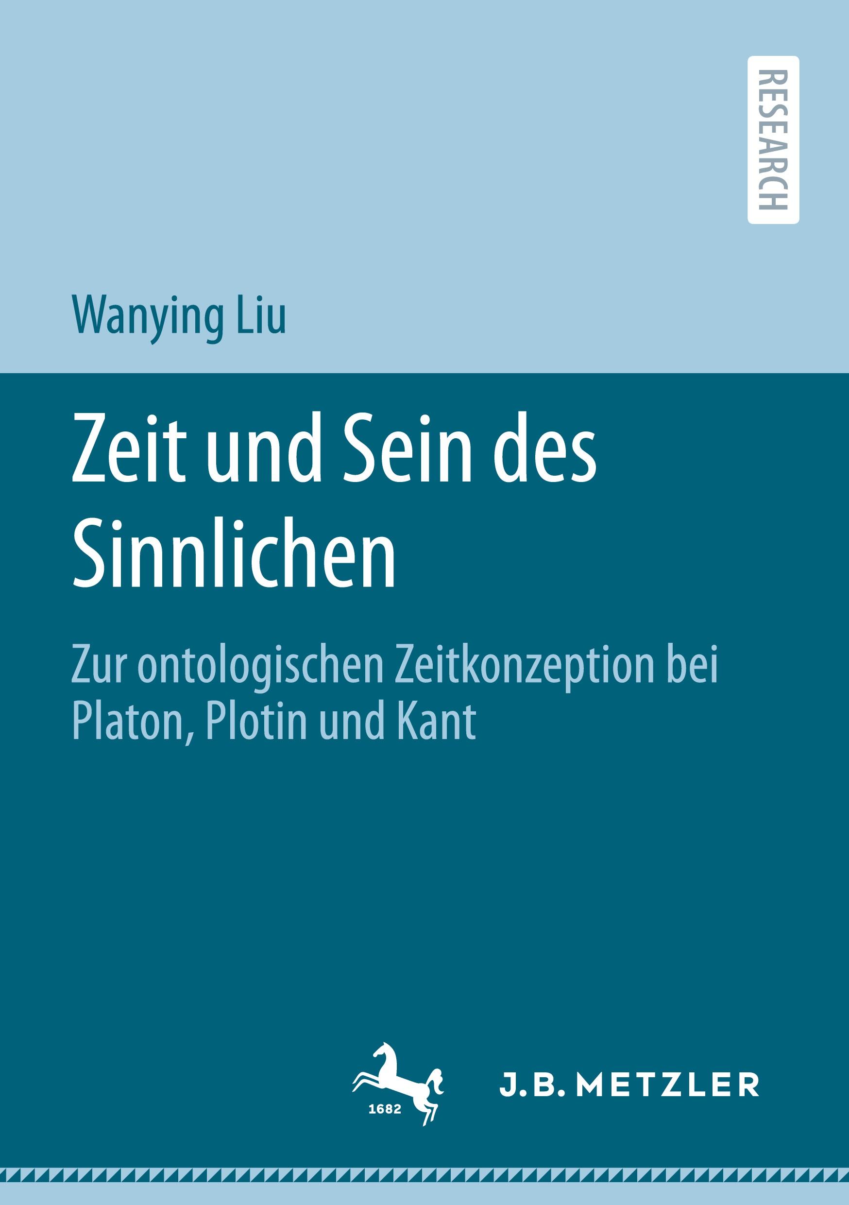 Vorderes Coverbild Zeit und Sein des Sinnlichen