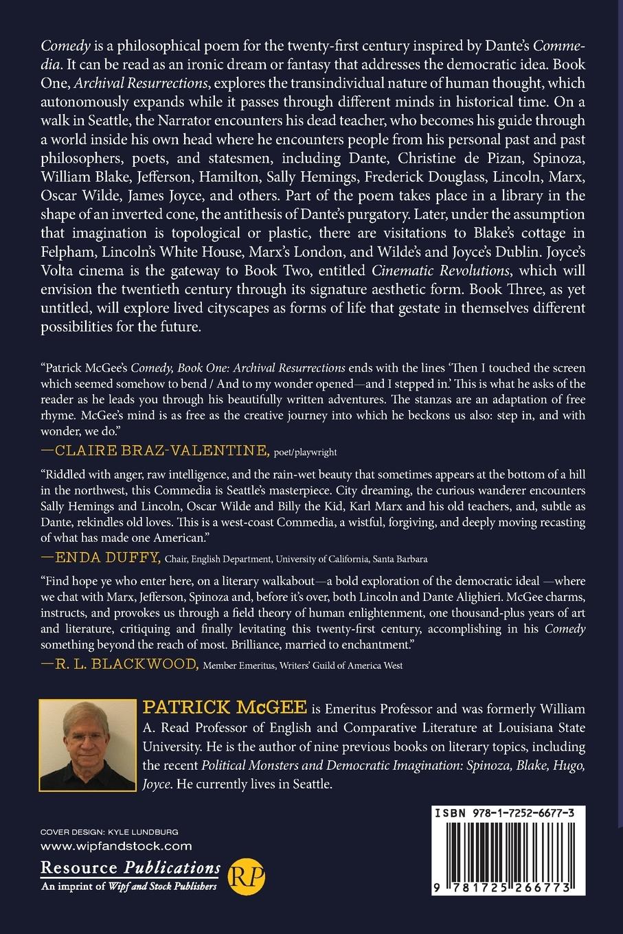 Rückseitencover Comedy, Book One