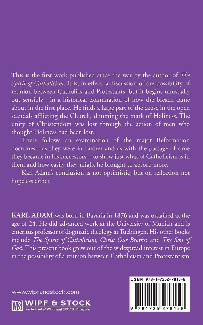 Rückseitencover One and Holy