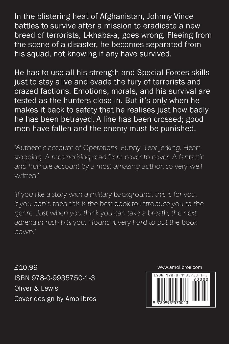 Rückseitencover Operation Blue Halo