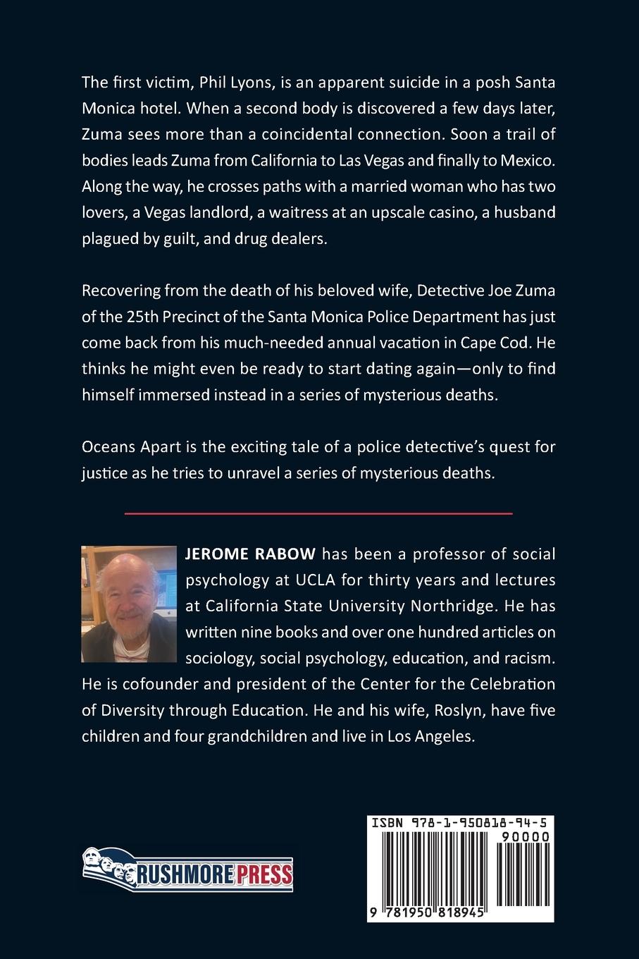 Rückseitencover Oceans Apart