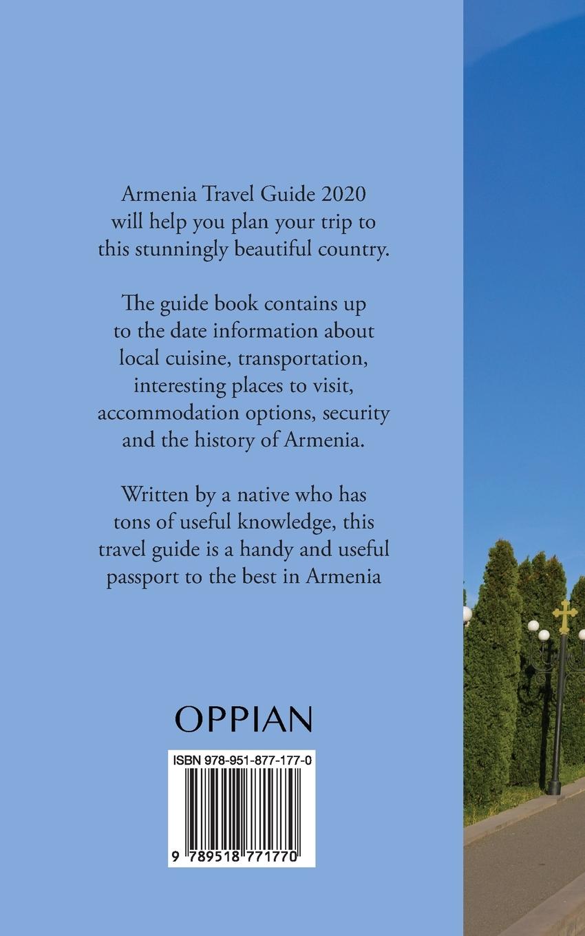 Rückseitencover Armenia Travel Guide 2020