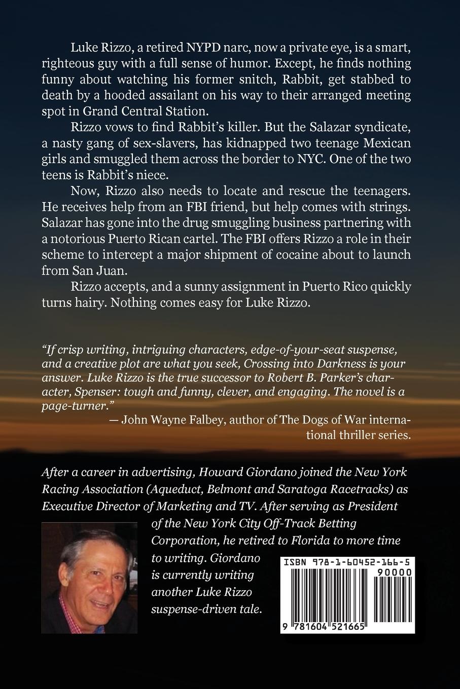 Rückseitencover Crossing Into Darkness